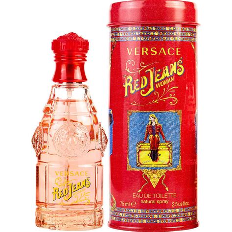 versace women's red jeans|Versace red jeans perfume women.